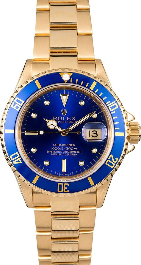 rolex sub 16808|Rolex submariner 16803 blue.